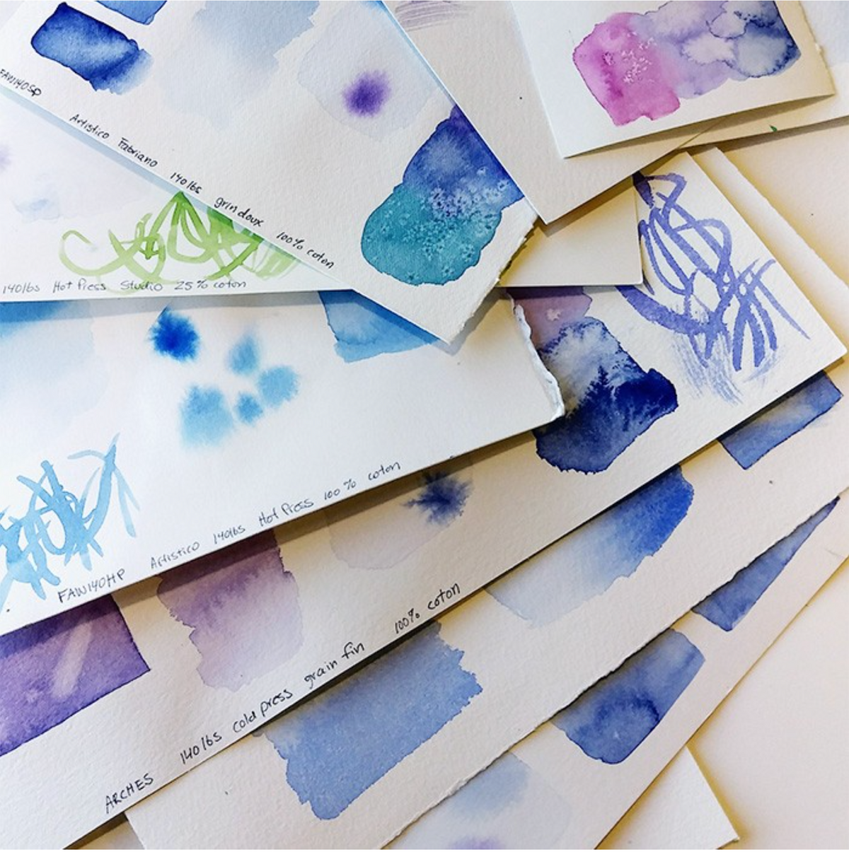 Choosing the Right Watercolour Paper by Marie-Hélène Pelletier