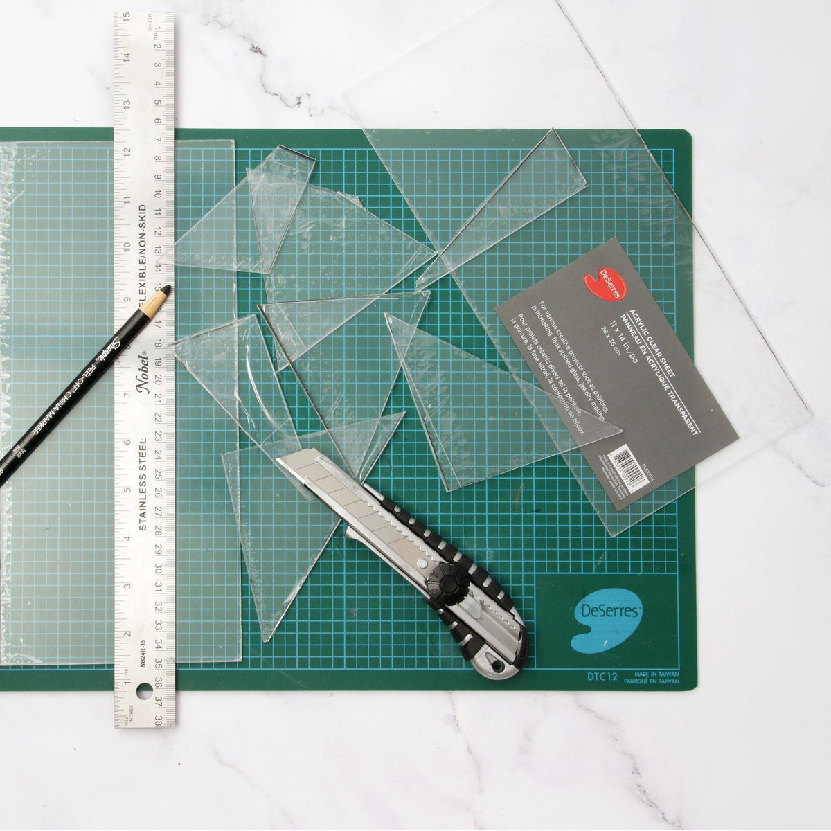 Technique: Cutting Acrylic Sheets