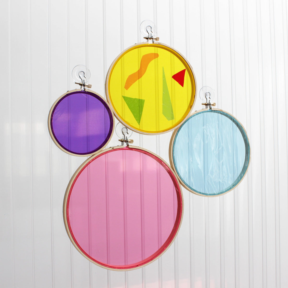 Cellophane Light Catchers