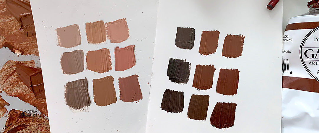 Colour-Mixing Recipe For Realistic Skin Tones
