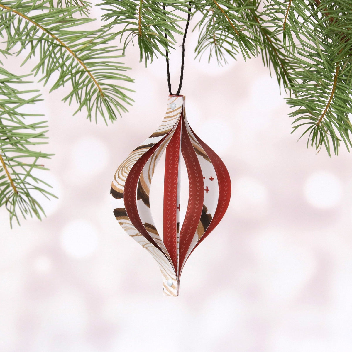 Paper Christmas Ornaments