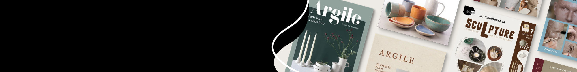 A selection of calligraphy and sculpture books