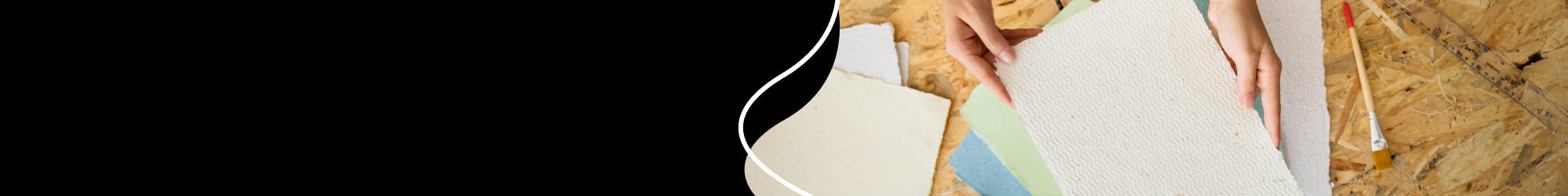 A white paper pad