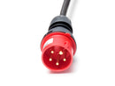 Juice Connector Adapter CEE16 (rot) max. 11 kW Steckeransicht - Einfach E-Auto Shop