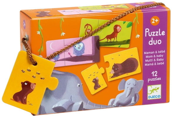 Puzzle duo Mamans et bébés