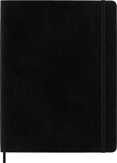 Cahier Classic ligné X-Large Souple Noir 192p