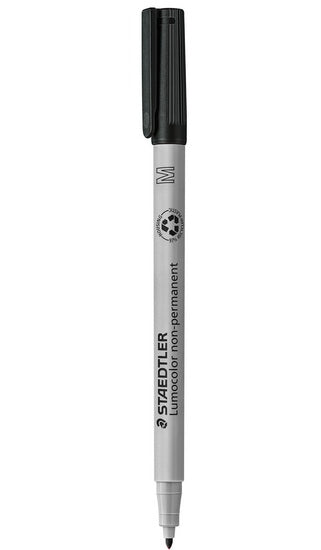 Marker Lumocolor Non-Permanent Medium Black