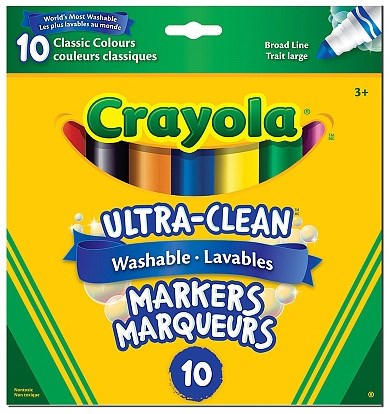 Crayola Ultra-clean Washable Markers (10)
