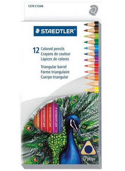 Set of 12 Pencils Coloured