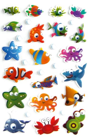 Cooky Stickers : Marine Animals