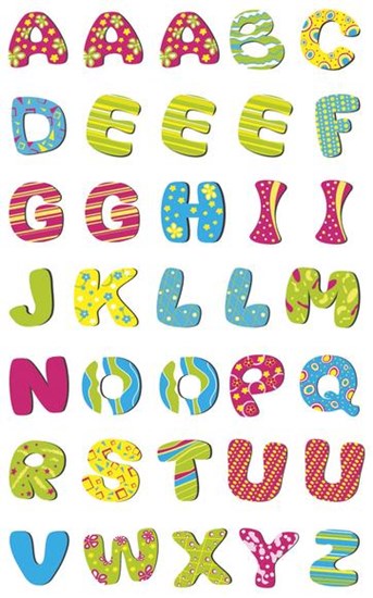 Cooky Stickers : Alphabet
