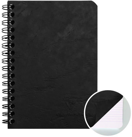 Age Bag Notebook - Ruled, Spiral-Bound, 9.5 x 14 cm