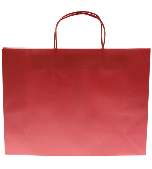 Gift Bag L Kraft Red