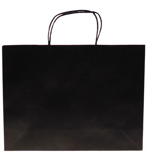 Sac large kraft noir