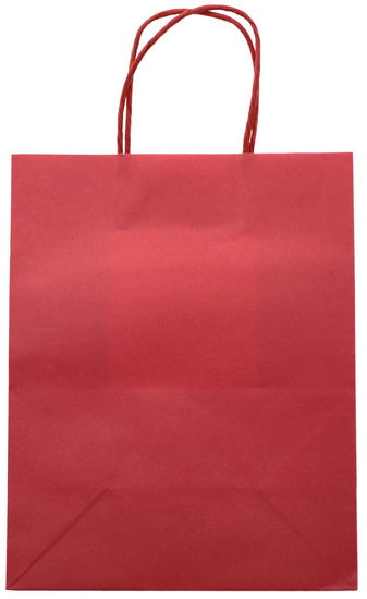 Sac moyen kraft rouge