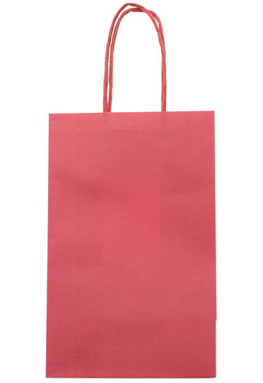 Gift bag S kraft red
