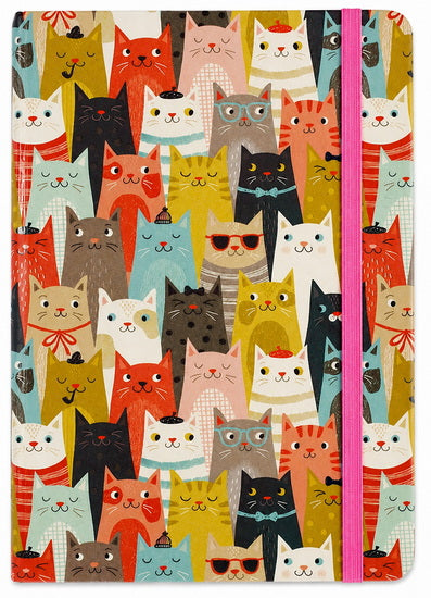 Petit journal Chats colorés