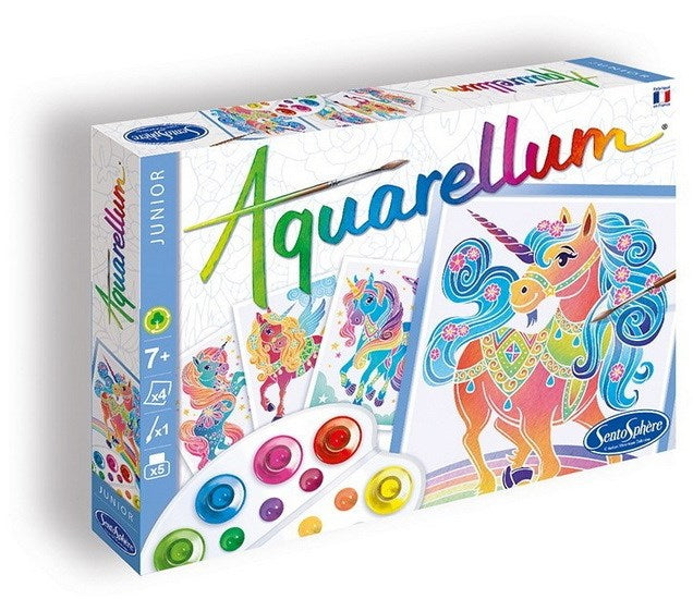 Aquarellum Junior Painting Kit - Unicorns