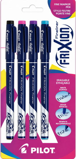 Ens. 4 Stylos Fineliner Frixion 2AS