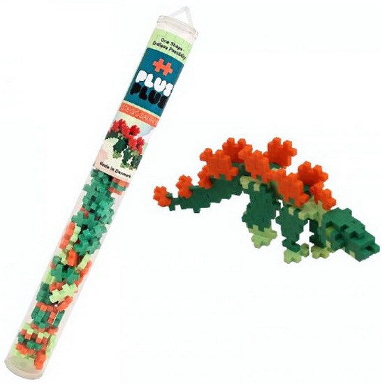70-Piece Mini Tube Set - Stegosaurus