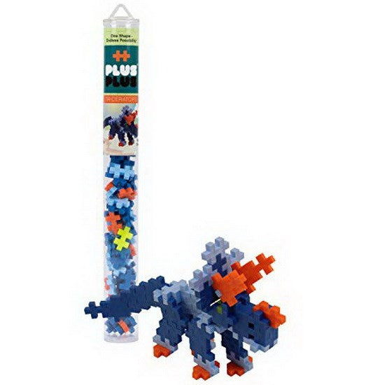 70-Piece Mini Tube Set - Triceratops