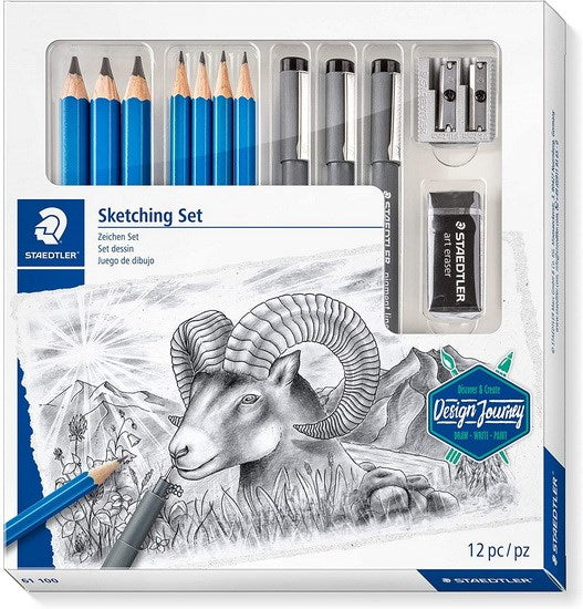Ensemble pour esquisse 12pcs