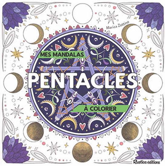 Mes mandalas à colorier : pentacles