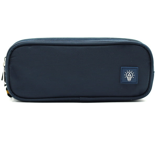 Pencil case 2 compartments - Blue
