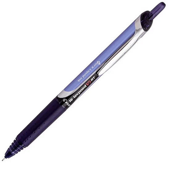 Pilot hi-tecpoint v5 rt 0.5mm blue blk - BLUE BLACK