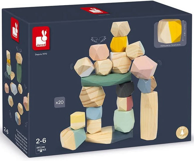 Sweet cocoon stacking stones
