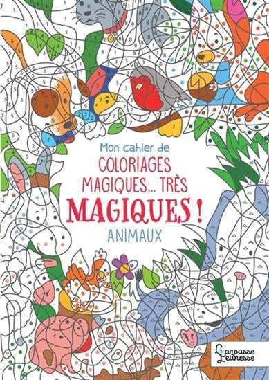 Mon cahier de coloriages magiques... très magiques ! N. éd.