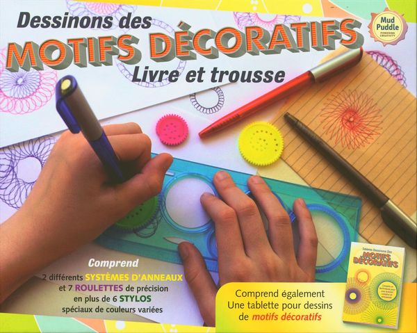 Dessinons des motifs décoratifs : livre et trousse