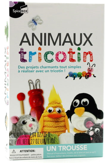 Animaux tricotin N. éd.