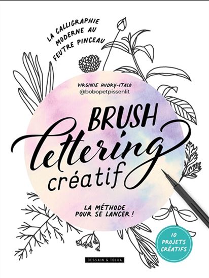 Brush lettering créatif