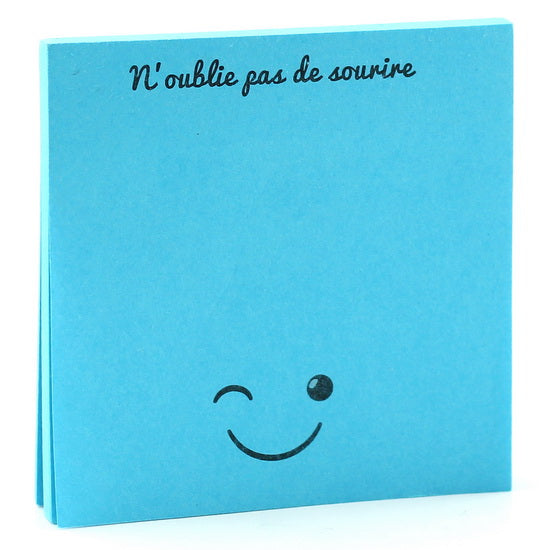Bloc-notes autocollant - N'oublie pas... VF