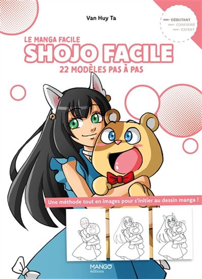 Shojo facile : 22 modèles pas à pas