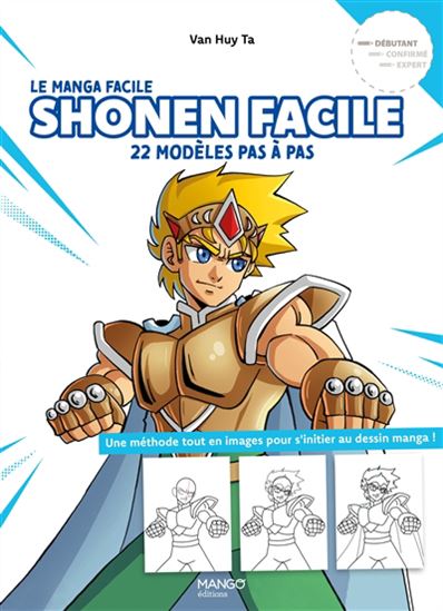 Shonen facile : 22 modèles pas à pas