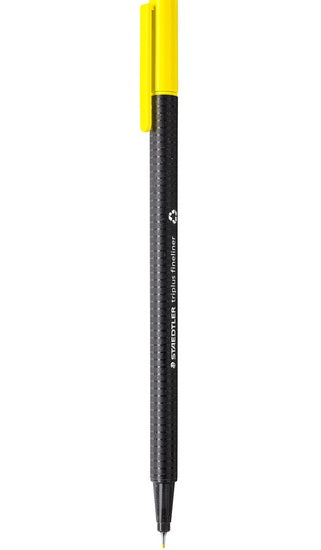Marq. feut. TRIPLUS FINELINER jaune