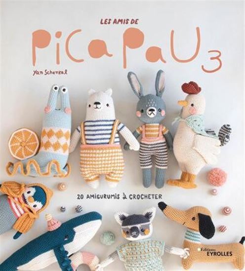 Les Amis de Pica Pau : 20 amigurumis à crocheter #03