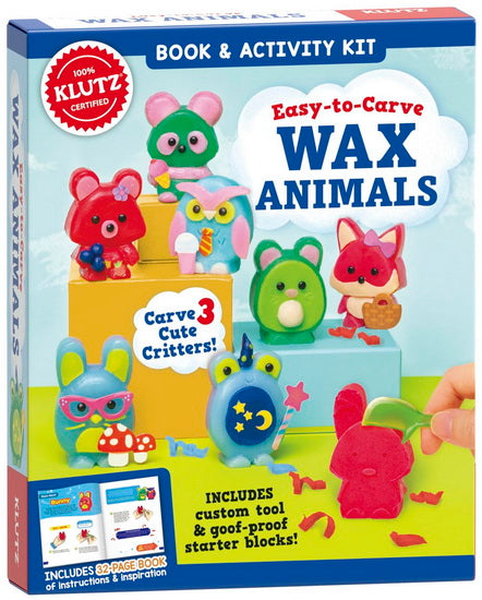 Easy-to-Carve Wax Animals