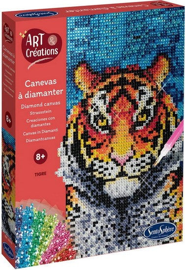 Diamond Canvas Creative Kit - Opaque Tiger