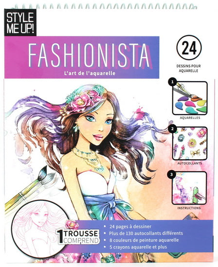 Fashionista : l'art de l'aquarelle
