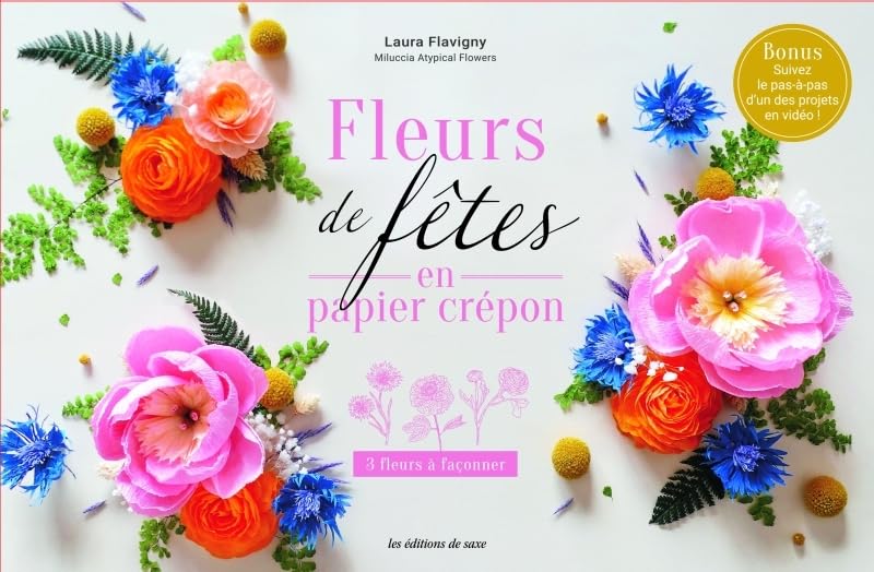 Les Tables de fêtes en papier crépon Cof.