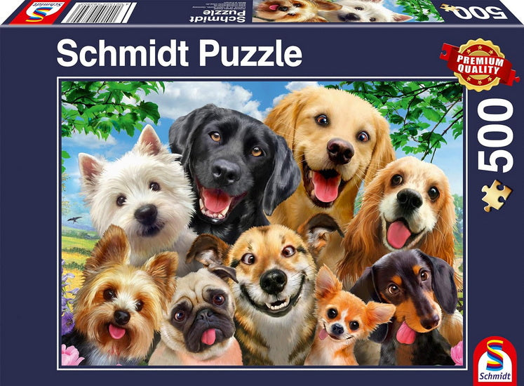 Dog selfie 500pc