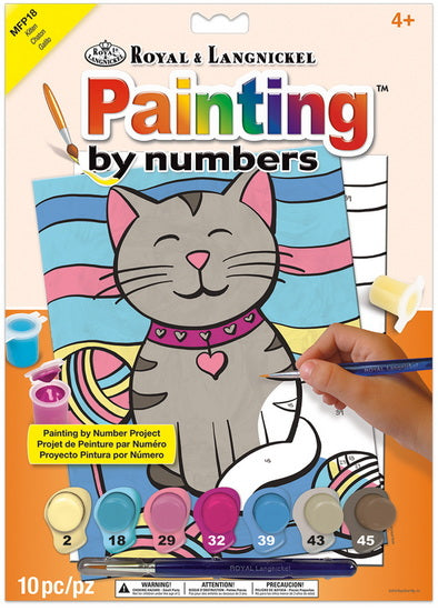 Peinture à numéros Chaton