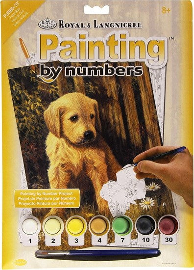 Paint By Numbers Junior Puppies