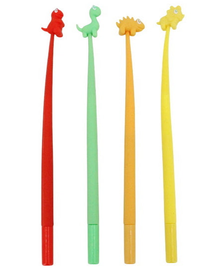 Stylo gel Dinosaures 4AS