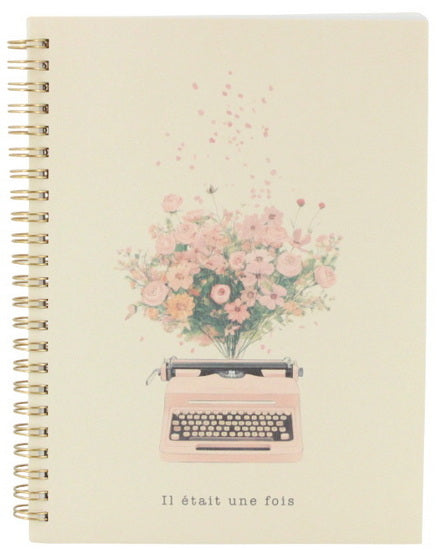 Cahier spirale bullet A5 144P Dactylo