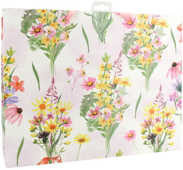 Sac large champ de fleurs
