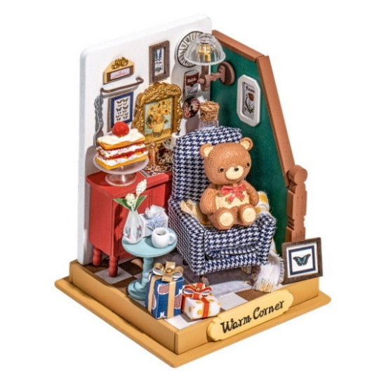 Mini maison à bricoler - Coin salon